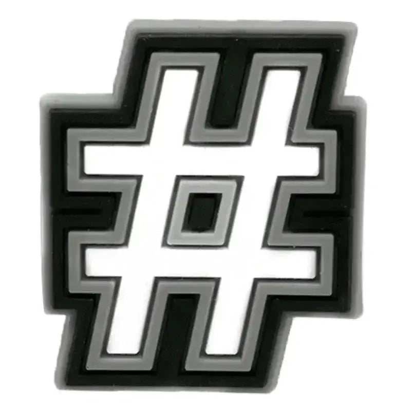 Retro Number Clips Clogs Life