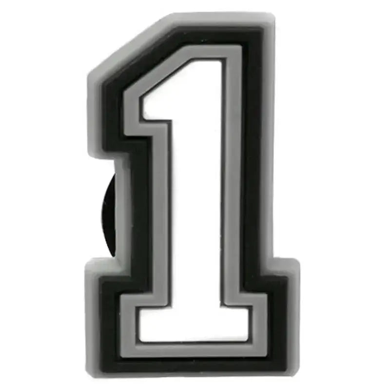 Retro Number Clips Clogs Life