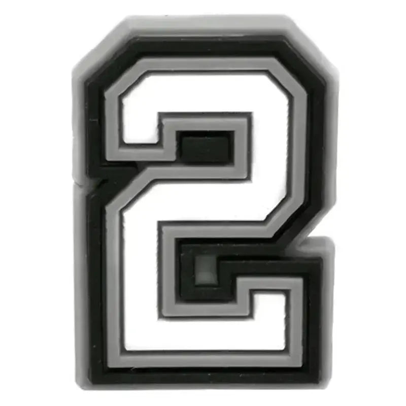 Retro Number Clips Clogs Life