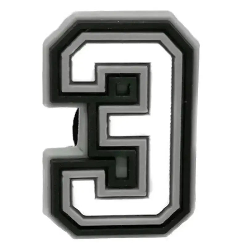 Retro Number Clips Clogs Life