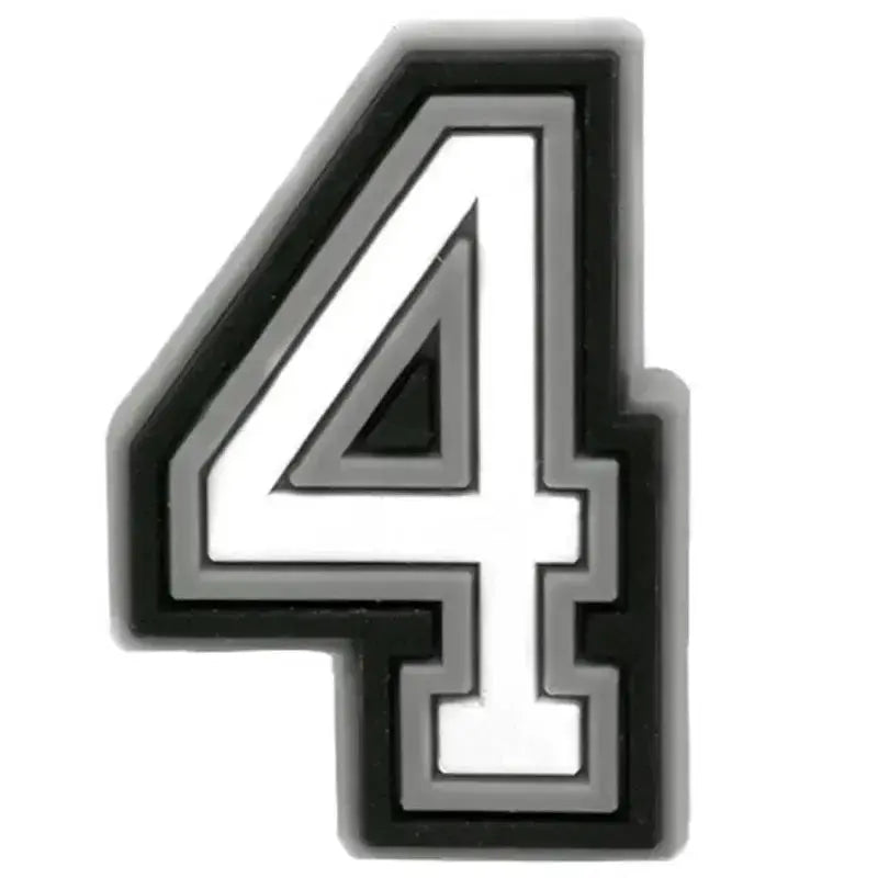 Retro Number Clips Clogs Life