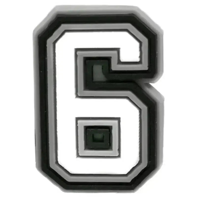 Retro Number Clips Clogs Life