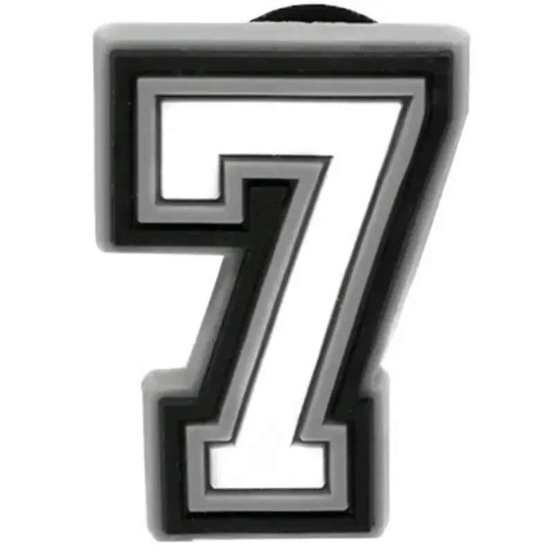 Retro Number Clips Clogs Life